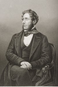 Anthony Ashley Cooper, 7th Earl of Shaftesbury, engraved by D.J. Pound from a photograph, from 